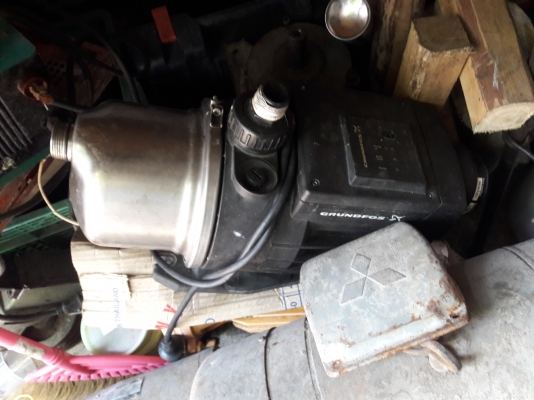 ขาย !! ปั้มน้ำหอยโข่ง.กุนด์ฟรอส.ขนาด1.5แรง220v.พร้อมใช้งาน