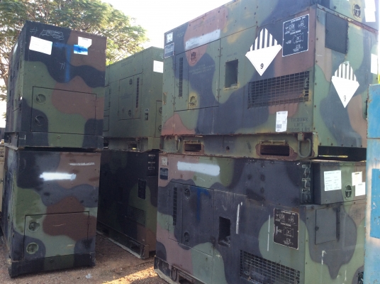 ขายเครื่องปั่นไฟตู้ทหาร