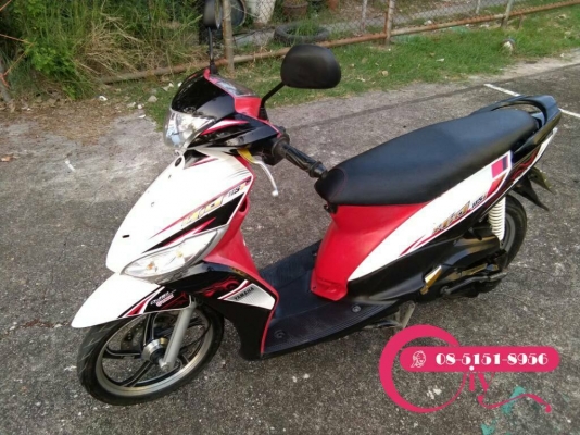 Yamaha MIO115 i ระบบหัวฉีดน้ำมัน รถเอกสารครบ เดิมๆ ลองขับได้ที่เคหะร่มเกล้า ลาดกระบัง