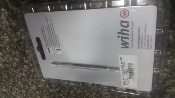 Wiha ดอกไขควงแฉก PH2 สองปลาย 10ชิ้น แบบยาว 110มม