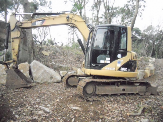 Caterpillar 308CCR ชั่วโมงทำงานน้อย รถขุดญี่ปุ่น โทร. 080-6565422 (หนิง)