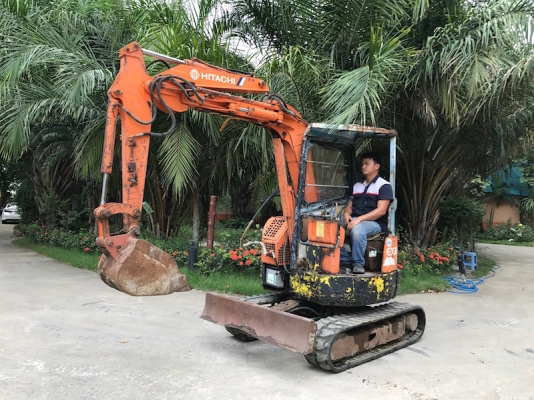 ขายแบคโฮHITACHI EX30พิมพ์นิยมเก่านอก100\%PC30(ปั้มนิ้ว)(คอนโทลน้ำมัน)แน่นๆ เดิมจากญี่ปุ่น ทำงานสมบูรณ์ทุกระบบ รับรองไม่ผิดหวัง 235,000 เท่านั้น!!