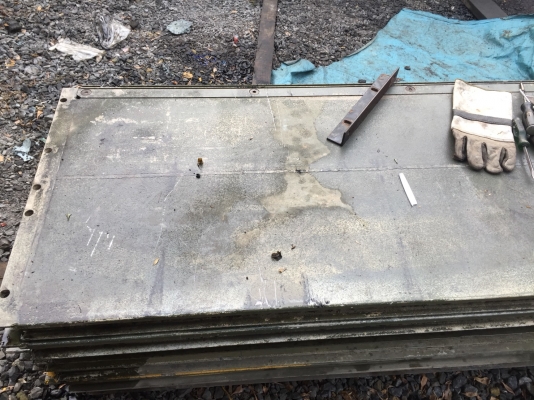 ขายแผ่นอลูมิเนียมรองขารถเครน