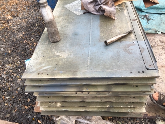 ขายแผ่นอลูมิเนียมรองขารถเครน