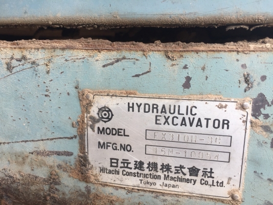 ขายรถขุดEX310-3 สภาพดีใช้งานได้เลย