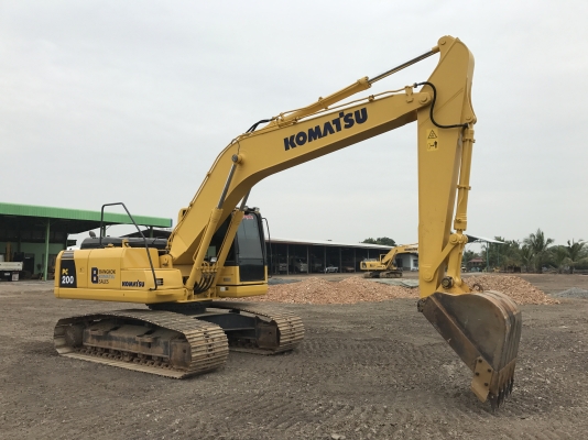 ขาย KOMATSU PC200-8MO รุ่นกล้องหลัง สภาพสวยๆ พร้อมใช้งาน 5000 ชั่วโมง(PM7000ชม) ชมรถที่หน้างานได้ทุกวัน สนใจติดต่อ 081-4283210