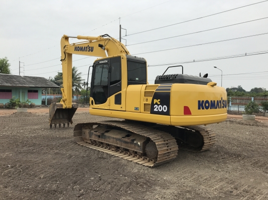 ขาย KOMATSU PC200-8MO รุ่นกล้องหลัง สภาพสวยๆ พร้อมใช้งาน 5000 ชั่วโมง(PM7000ชม) ชมรถที่หน้างานได้ทุกวัน สนใจติดต่อ 081-4283210