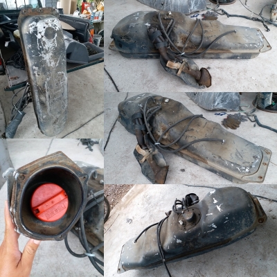 ถังน้ำมันดีเซล NISSAN FRONTIER 4&times;4 รุ่น 4 ประตู แท้ญี่ปุ่น