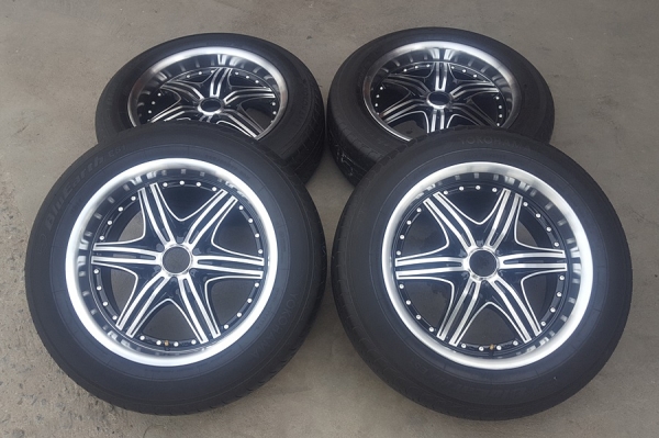 ล้อมือ2 VISNU ขอบ17 6รู139 ยาง 225/60/17  4 ล้อ