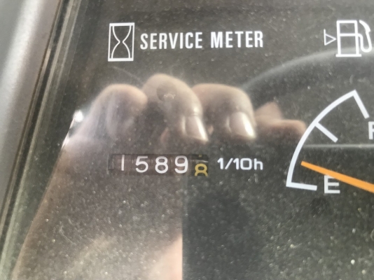 รถตัก Komatsu WA150-3E ปี 2003 เป็นล็อตสุดท้ายของรุ่น 3 จากญี่ปุ่น