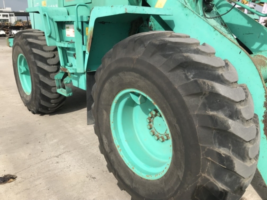 รถตัก Komatsu WA150-3E ปี 2003 เป็นล็อตสุดท้ายของรุ่น 3 จากญี่ปุ่น