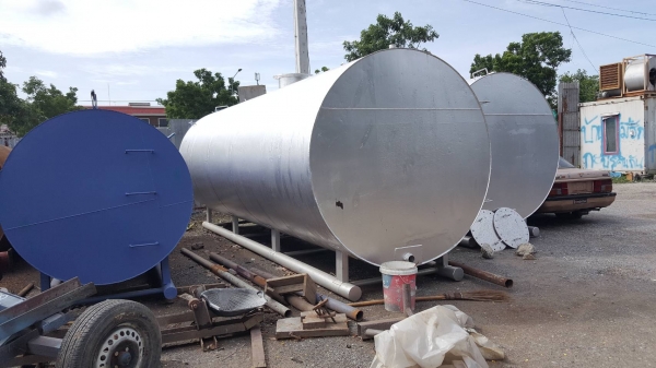 ถังน้ำขนาด 20000 ลิตรเหล็กหนา 6 มิล