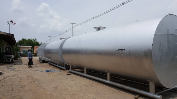 ถังน้ำขนาด 20000 ลิตรเหล็กหนา 6 มิล