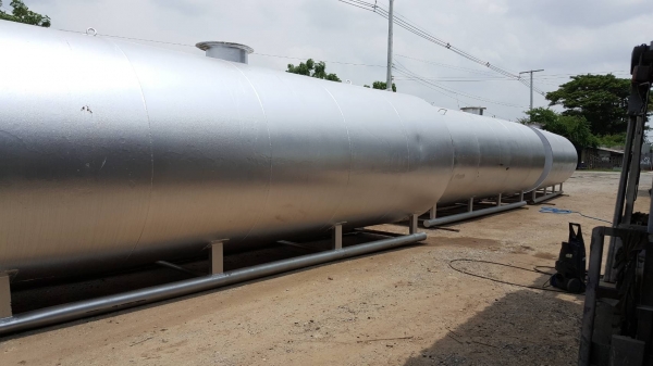 ถังน้ำขนาด 20000 ลิตรเหล็กหนา 6 มิล
