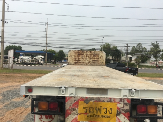 ขายหางพ่วงพื้นเรียบ3คานยาว7เมตร. สามมิตร ขายหางพ่วงพื้นเรียบ3คานยาว7เมตร. สามมิตร