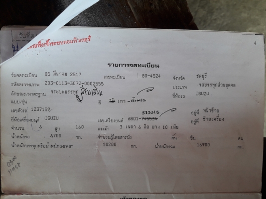 ขายหัวยาวล่อง เครื่อง165แรง ทะเบียนเต็ม เล่มพร้อมโอน ขายหัวยาวล่อง เครื่อง165แรง ทะเบียนเต็ม เล่มพร้อมโอน