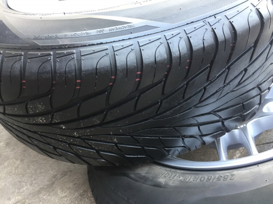 RPF1 ขอบ18 พร้อม ยางเปอร์เซ็นต์ MAXXIS 265 60 18 ขนาด 6 รู หน้า 9.5-10.5 แม็กใหม่แกะกล่อง ครบชุด 13900