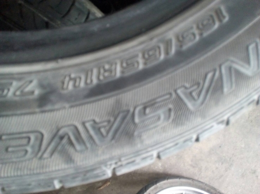 165/65R14 DUNLOP ENASAVE EC300 ชุด 4 เส้น  โทร.081-427-3941  ไอดีไลน์ 0814273941
