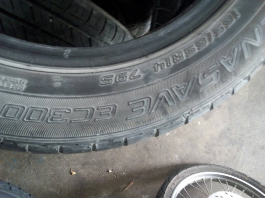 165/65R14 DUNLOP ENASAVE EC300 ชุด 4 เส้น  โทร.081-427-3941  ไอดีไลน์ 0814273941