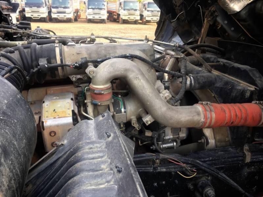 Hino mega 344 แรง ปี 53 แม่ลูกดัมพ์สามมิตร ลูก 3 เพลา รถหัวเดิมบาง เครื่องเกียร์ดี  คัสซีสวยๆ พร้อมใช้งานค่ะ