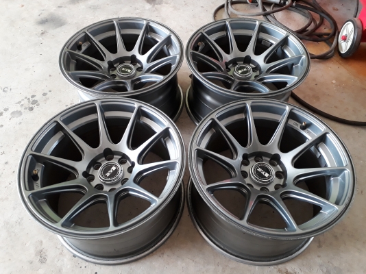 แม็กขอบ 15 4รู100-114 ใส่เก๋งทุกรุ่น