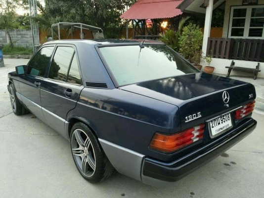 Benz 190E ปี92 เกียร์ออโต้ ติดแก๊สถังโดนัท