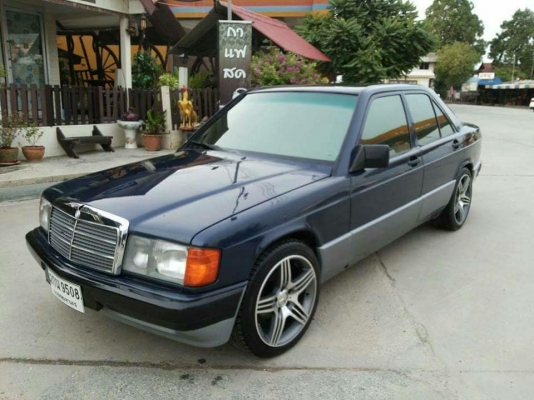 Benz 190E ปี92 เกียร์ออโต้ ติดแก๊สถังโดนัท