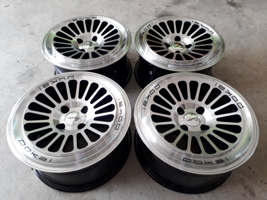 แม็กขอบ 15 4รู100 ใส่เก๋งทุกรุ่น