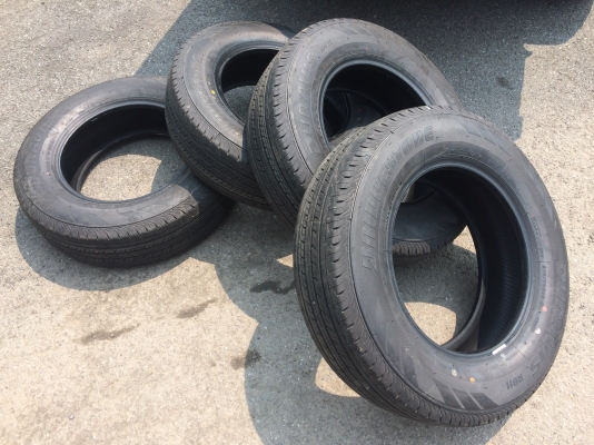 ยางถอดป้ายแดง Bridgestone 215 70 r16 ปี18 ยางถอดป้ายแดง Bridgestone 215 70 r16 ปี18