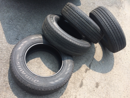 ยางถอดป้ายแดง Bridgestone 215 70 r16 ปี18 ยางถอดป้ายแดง Bridgestone 215 70 r16 ปี18