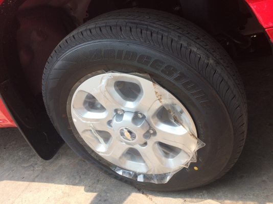ยางถอดป้ายแดง Bridgestone 215 70 r16 ปี18