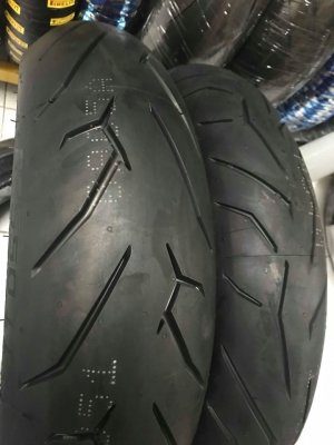 !!!จัดโปรฯ เร้าใจ อีกแล้ว Pirelli Rosso 2 ยางใหม่ 120/70/17+160/60/17 ถูกมาก