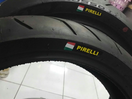 !!!จัดโปรฯ เร้าใจ อีกแล้ว Pirelli Rosso 2 ยางใหม่ 120/70/17+160/60/17 ถูกมาก