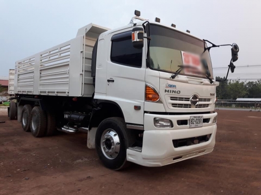 Hino 344 ปี 55 แม่ลูกดัมพ์สามมิตร ลูก 3 เพลาแท้  ยางเต็ม ทะเบียนพร้อม #มีสองพ่วงค่ะ