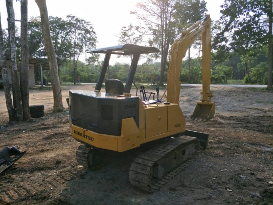 ขายรถแบคโฮ KOMATSU PC20-6 ตัวเดินรุ่น 1 บูมอาร์มยาวพิเศษ ราคา 200000 ขายรถแบคโฮ KOMATSU PC20-6 ตัวเดินรุ่น 1 บูมอาร์มยาวพิเศษ ราคา 200000