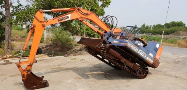 ขายด่วนรถแบคโฮKUBOTAคูโบต้าKH27เทียบเท่าPC30เครื่องคูโบต้า3สูบปั่มแรงรถนอกเพิ่งนำเข้ามาใหม่ยังไม่เคยใช้งานในเมืองไทยเลย