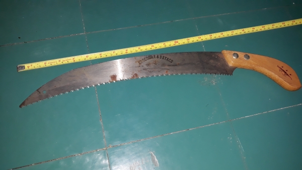 ขายเลื่อยตราจระเข้สามดาวเยอรมันด้ามไม้ MADE IN GERMANY.