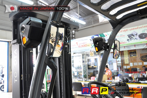 ขายรถโฟล์คลิฟท์มือสอง TOYOTA รุ่น 8FD25-41612 นำเข้าจากประเทศญี่ปุ่น 100\% ไม่เคยใช้งานในไทย ขายรถโฟล์คลิฟท์มือสอง TOYOTA รุ่น 8FD25-41612 นำเข้าจากประเทศญี่ปุ่น 100\% ไม่เคยใช้งานในไทย