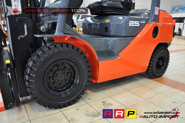 ขายรถโฟล์คลิฟท์มือสอง TOYOTA รุ่น 8FD25-41612 นำเข้าจากประเทศญี่ปุ่น 100\% ไม่เคยใช้งานในไทย ขายรถโฟล์คลิฟท์มือสอง TOYOTA รุ่น 8FD25-41612 นำเข้าจากประเทศญี่ปุ่น 100\% ไม่เคยใช้งานในไทย