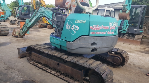 ขายจ้า# KOBELCO SK40SR รถเก่าใน สภาพดีพร้อมใช้งาน