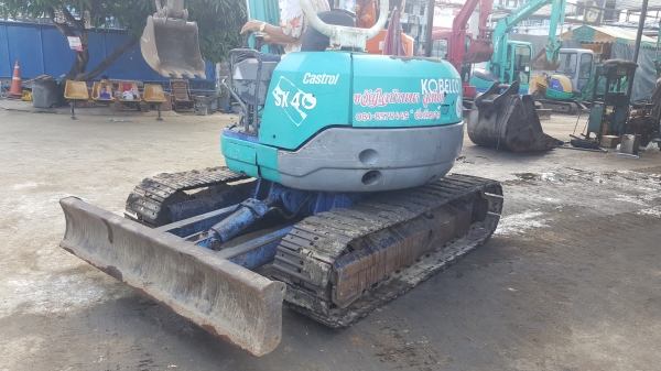 ขายจ้า# KOBELCO SK40SR รถเก่าใน สภาพดีพร้อมใช้งาน