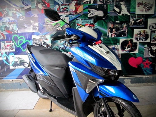 gt125 2017 สีนํ้าเงิน ตัวล้อแมกซ์ รถเครื่องดี สีสวย 28900