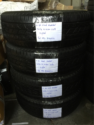 ยาง Roadstone 225 65 17 กลางปี16 ดอกเต็ม ไม่มีปะ เนื้อนิ่มๆ ใช้ยาว ราคาไม่แพง