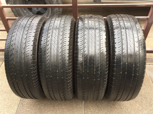 ยาง Bridgestone 235 70 16 ปี16 ดอกเต็ม ไม่มีปะ ใช้ยาว ราคาไม่แพง