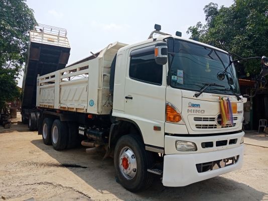 ขาย HINO 344 ปี 56 แม่-ลูกดั๊ม กระบะสามมิตร รถเดิมๆ