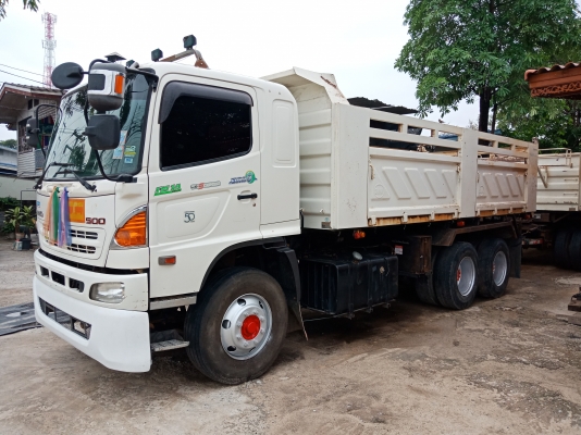 ขาย HINO 344 ปี 56 แม่-ลูกดั๊ม กระบะสามมิตร รถเดิมๆ