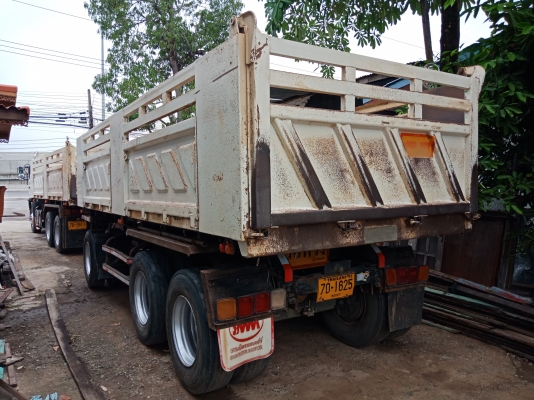 ขาย HINO 344 ปี 56 แม่-ลูกดั๊ม กระบะสามมิตร รถเดิมๆ