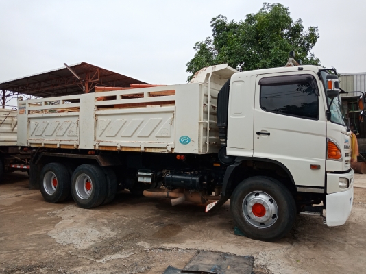 ขาย HINO 344 ปี 56 แม่-ลูกดั๊ม กระบะสามมิตร รถเดิมๆ