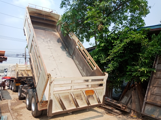 ขาย HINO 344 ปี 56 แม่-ลูกดั๊ม กระบะสามมิตร รถเดิมๆ