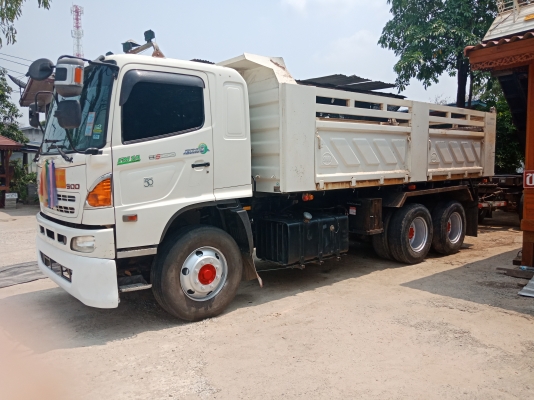 ขาย HINO 344 ปี 56 แม่-ลูกดั๊ม กระบะสามมิตร รถเดิมๆ